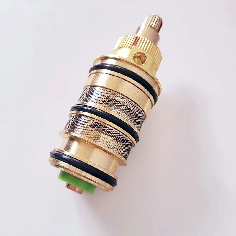Afralia™ Brass Thermostatic Mixer Cartridge: High Quality Temperature Sensor Valve