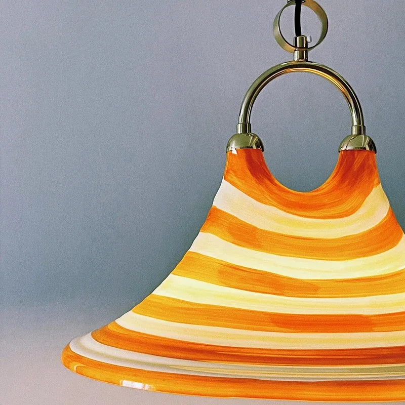 Afralia™ Liftable Trumpet Chandelier: Minimalist LED Pendant Lamp for Dining Room & Bedroom