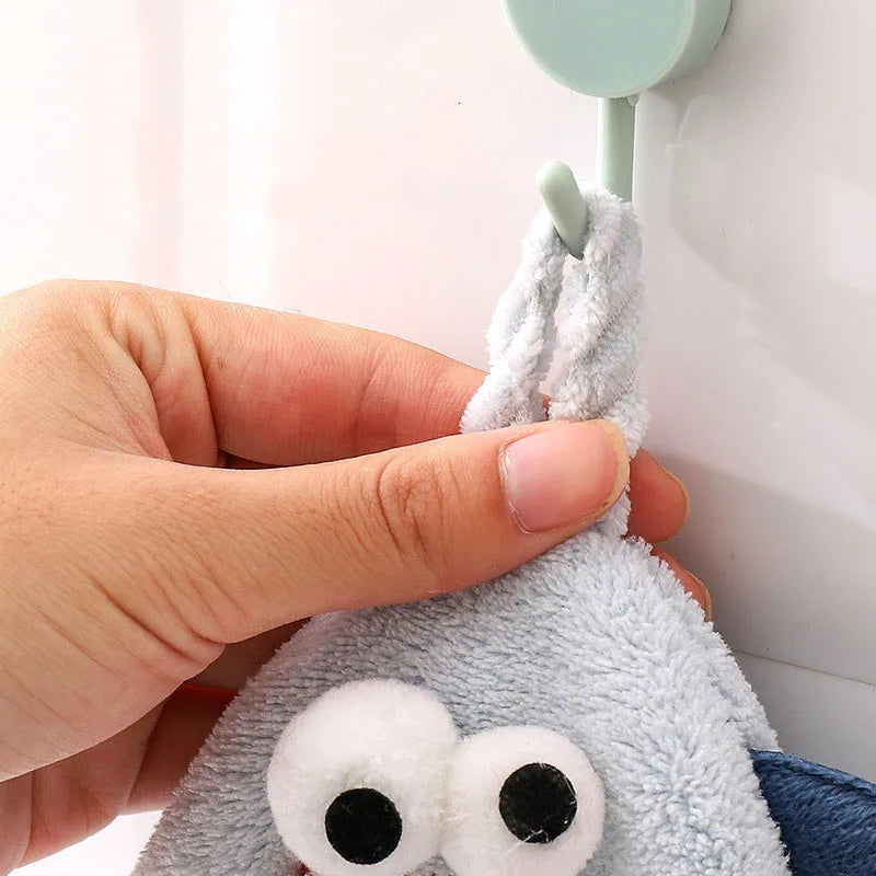 Afralia™ Cartoon Pig Hand Towel Set