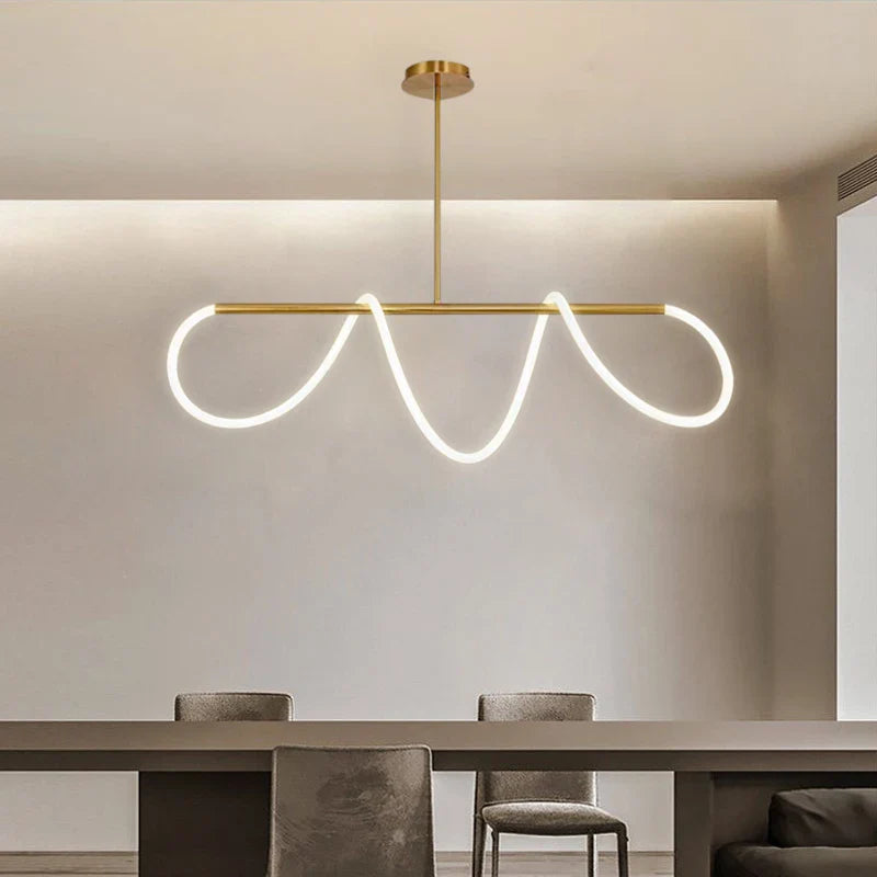 Afralia™ Long Hose Pendant Lights | Creative Bar Cafe Shop Art Front Desk Hanging Lamp