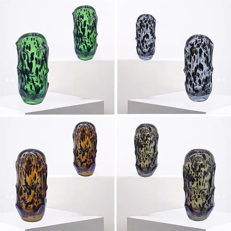 Afralia™ Wave Point Glass Vase Flowerpot Terrarium Decoration