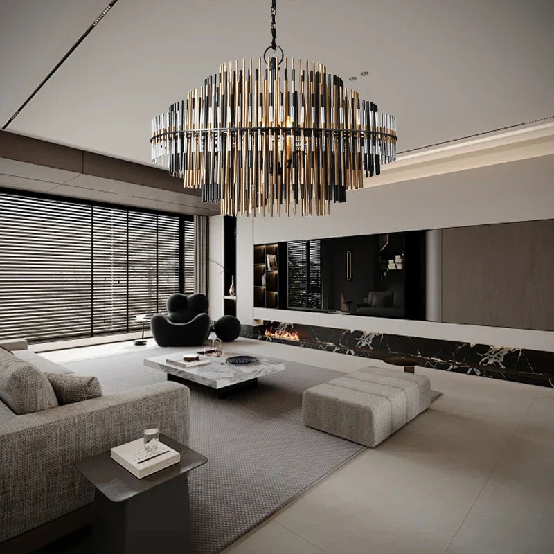Afralia™ Copper Pendant Lights: Luxury Bronze Hanging Lamp for Stylish Room Renovation