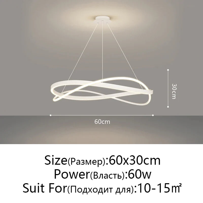 Afralia™ Light Luxury Pendant Ceiling Lamp for Living Room Bedroom Decor