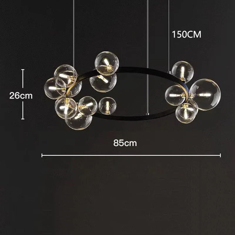 Afralia™ Modern LED Pendant Light for Home Decor and Indoor Lighting