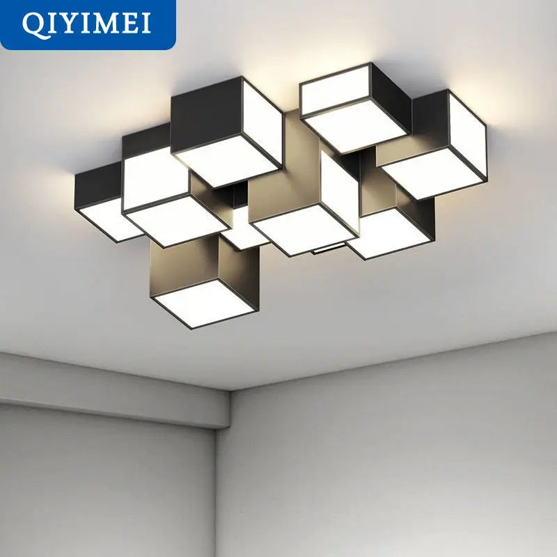 Afralia™ LED Chandeliers: Modern Minimalist Living Room Ceiling Light Fixture
