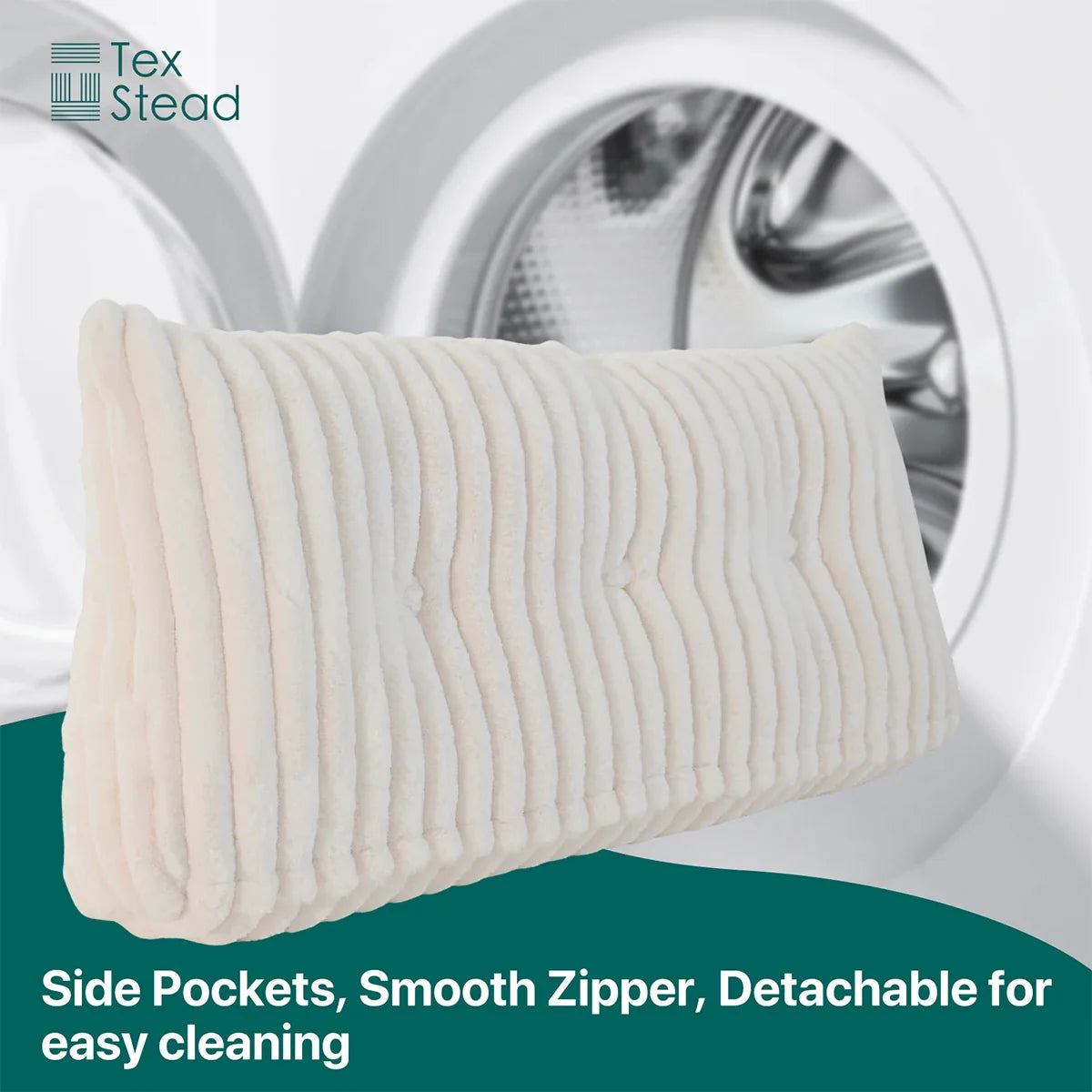 Afralia™ Headboard Wedge Pillow - Triangular Bed Rest Support & Reading Bolster