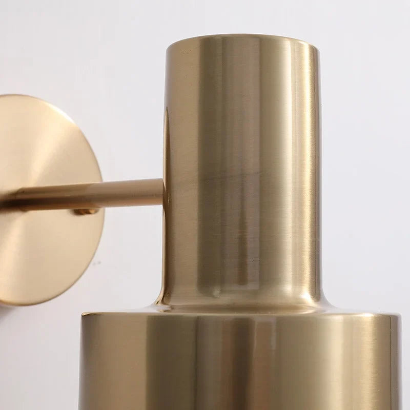 Afralia™ LED Wall Lamp with Pull Chain Switch for Modern Home Decor