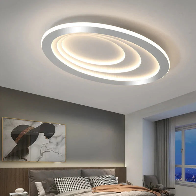 Afralia™ Sleek LED Ceiling Light: Nordic Minimalist Design for Modern Living Rooms, Bedrooms, and Studies