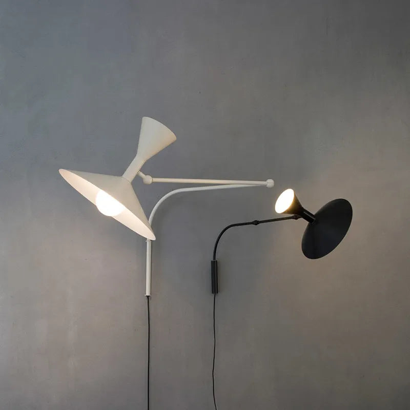 Afralia™ Marseille Adjustable Wall Lamp Rotatable Sconce for Living Room & Bedroom