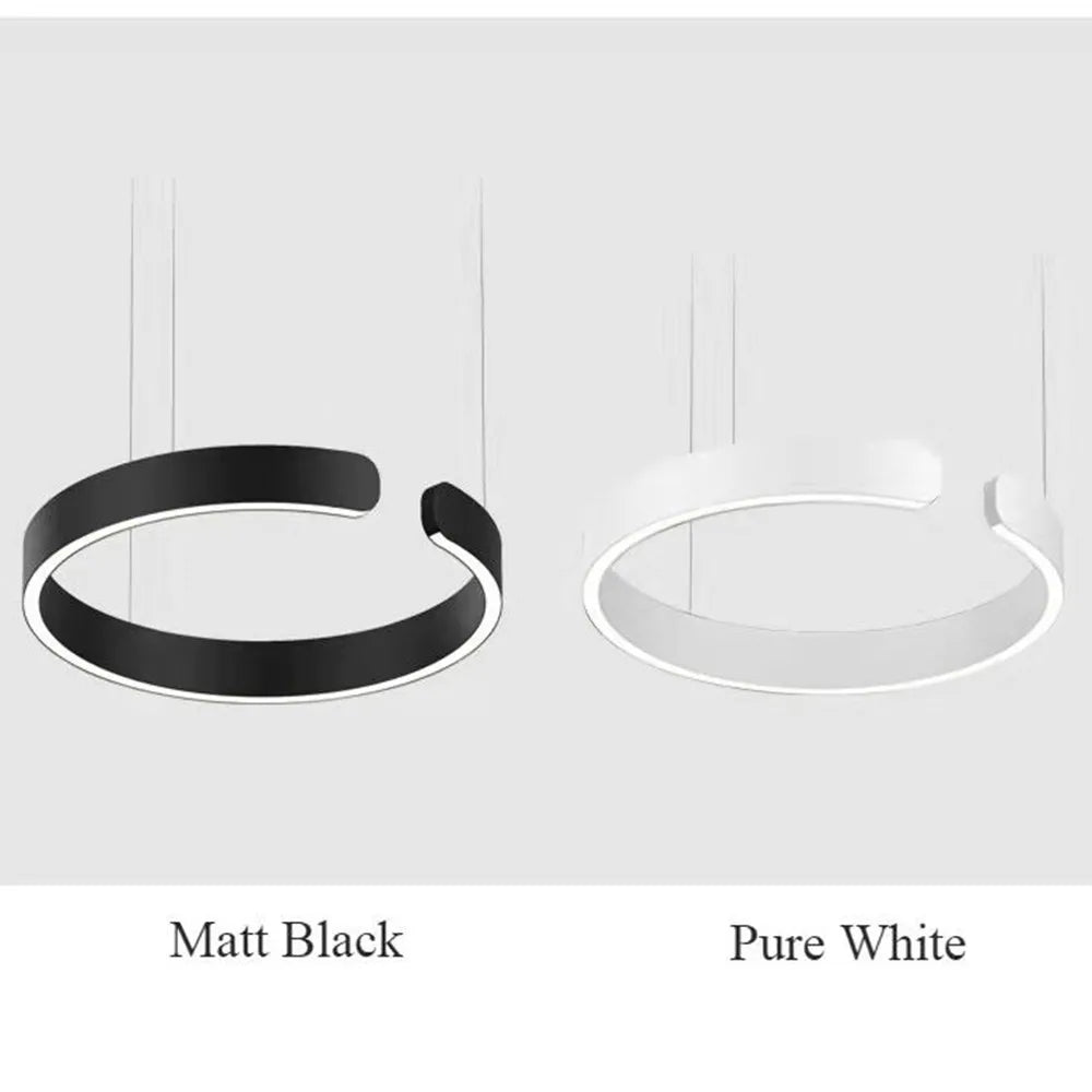 Afralia™ Modern LED Chandelier: Adjustable Height Dining Pendant Lamp for Stylish Indoor Lighting