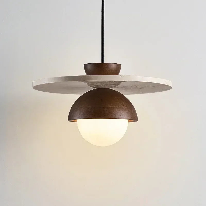 Afralia™ Stone Pendant Light Chandelier for Home Decor