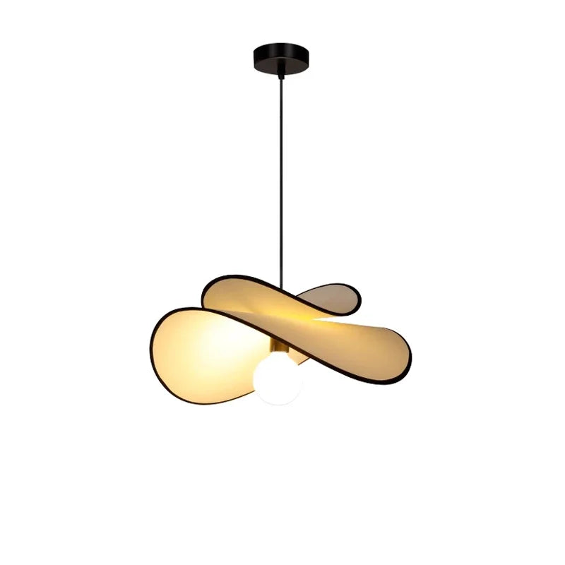 Afralia™ Potato Chips Chandelier LED Pendant Lamp for Home Decor