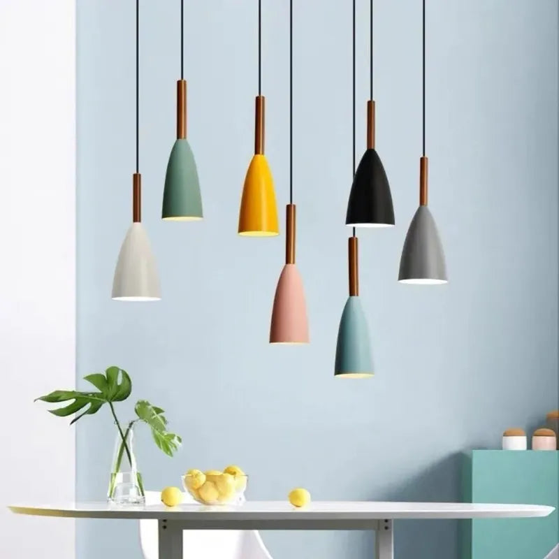 Afralia™ Nordic Minimalist 3 Pendant Lighting for Dining Table Kitchen Island