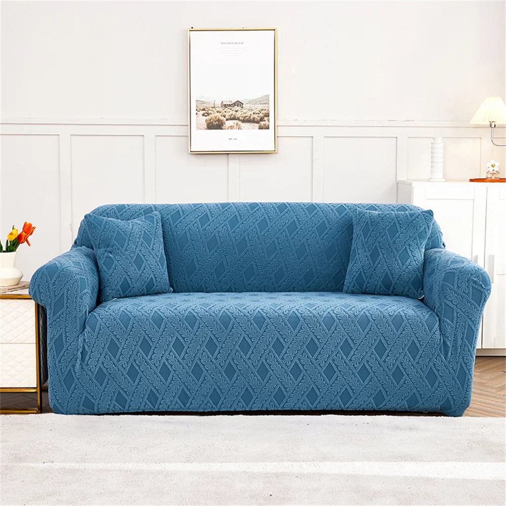 Afralia™ Thick Velvet Sofa Cover: 1/2/3/4 Seats Stretch Slipcover Protector