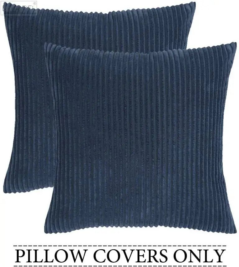 Afralia™ Corduroy Pillow Cover: Striped Cushion for Sofa Bed - Nordic Home Decor