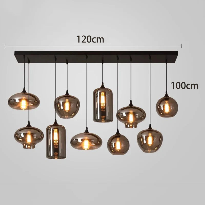 Afralia™ Modern LED Pendant Light for Living Room and Dining Room Chandeliers
