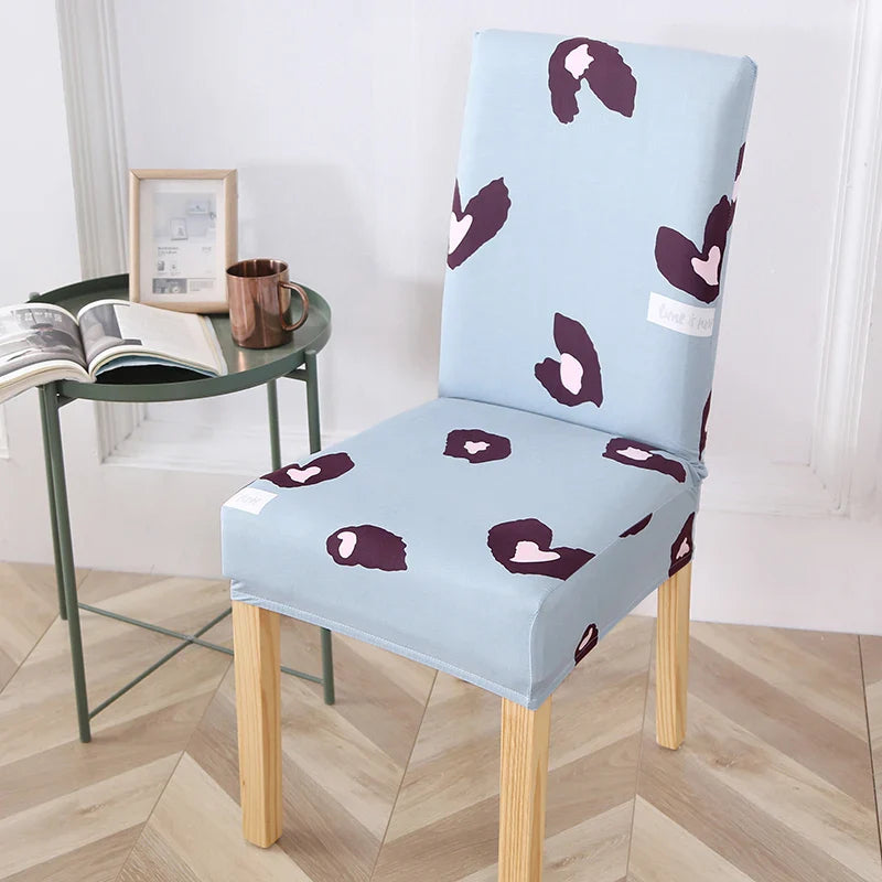 Afralia™ Stretch Print Chair Cover - Elastic Seat Slipcover