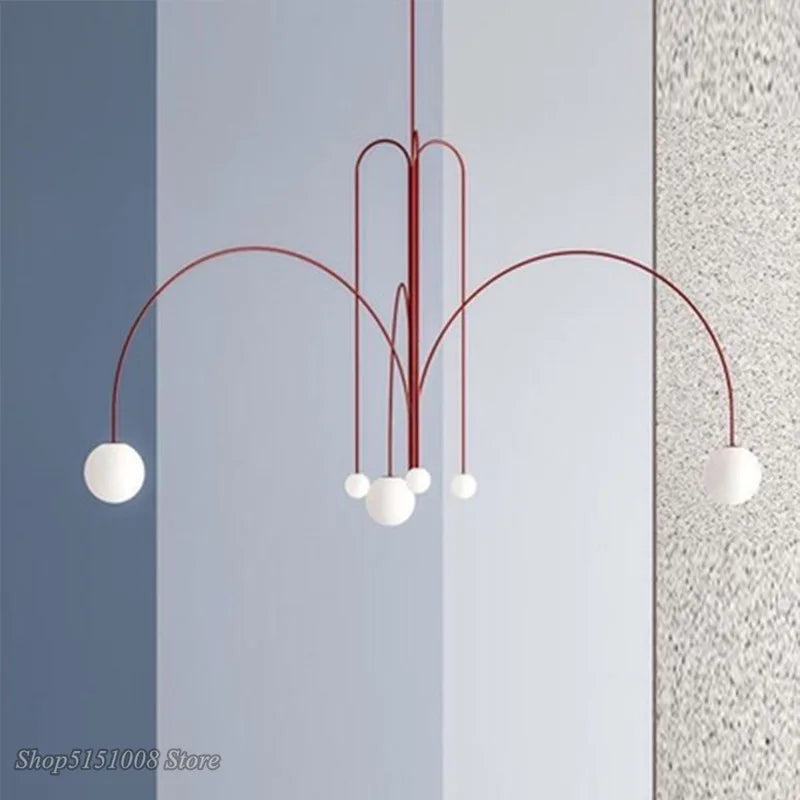 Afralia™ Branch Glass Pendant Lights for Bedroom and Living Room Decor