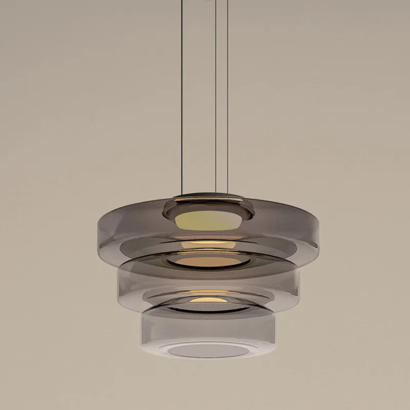 Afralia™ Minimal Pendant Light Italian Design Chandelier for Living Dining Room