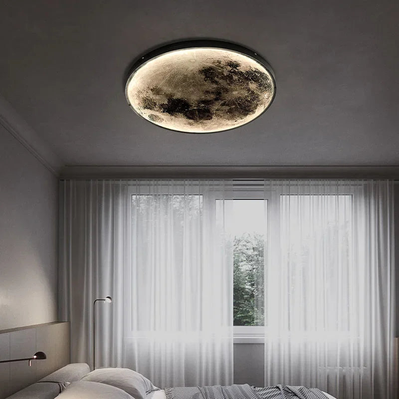 Afralia™ Moonlight Wall Lamp: Nordic Modern Design Style LED Night Light for Bedroom & Living Room