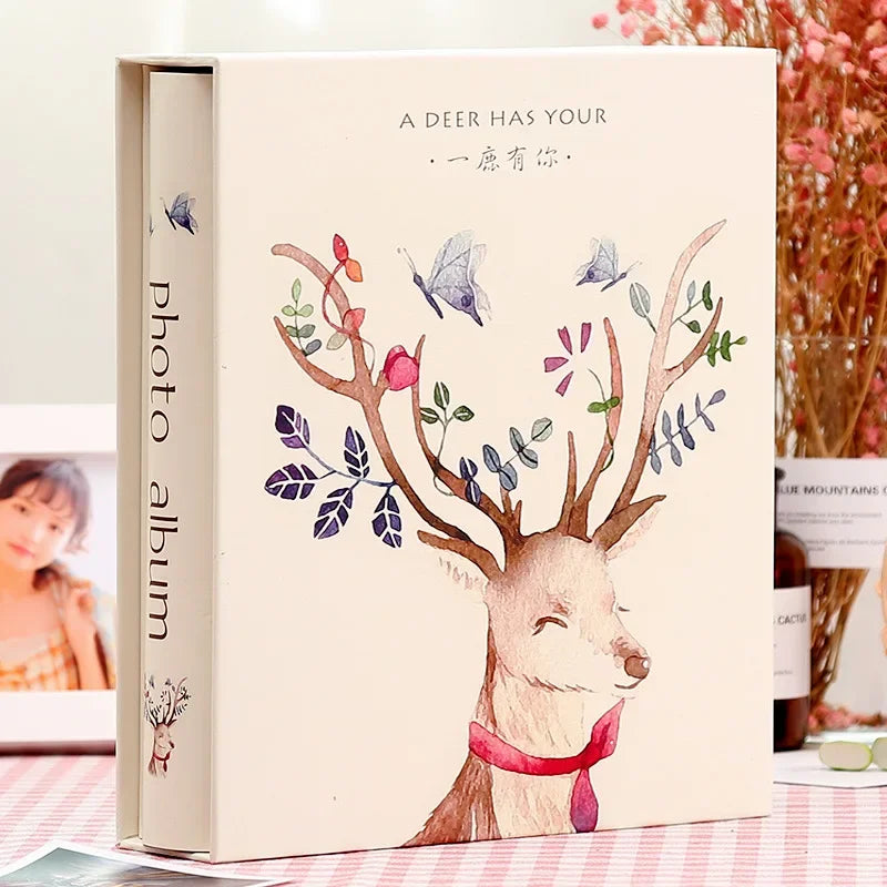 Afralia™ 6-inch Family Baby Wedding Scrapbook Album with 200 Pages