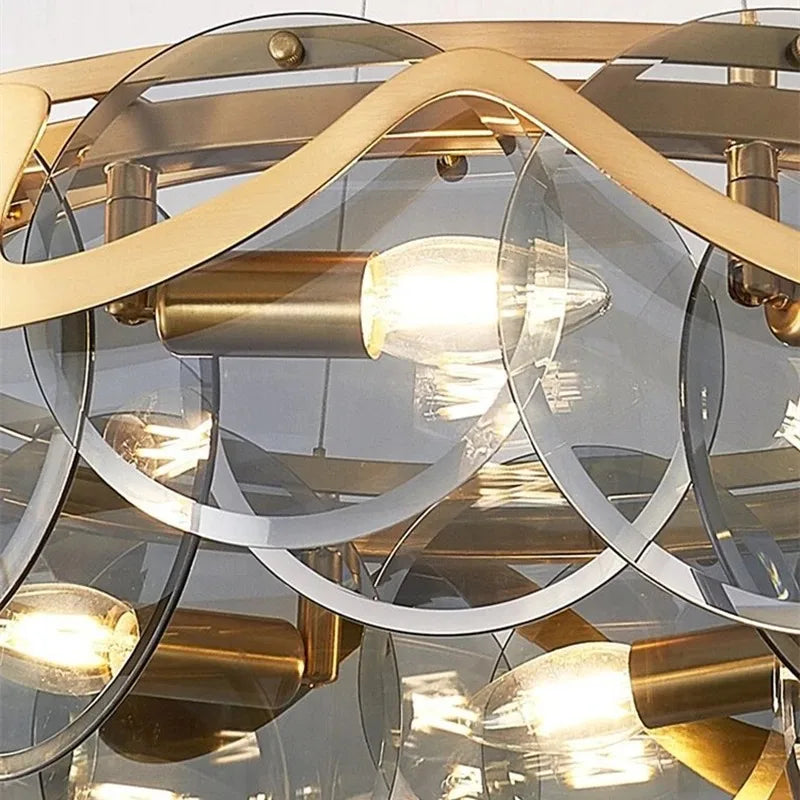 Afralia™ Modern Chandeliers for Living Room Bedroom Dining Room Pendant Lamp