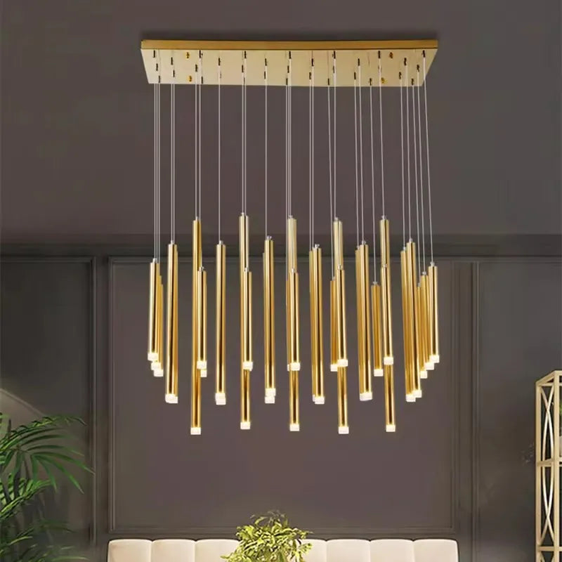 Afralia™ Nordic Crystal Chandelier with Remote Control for Dining Room and Luxury Home Lighting