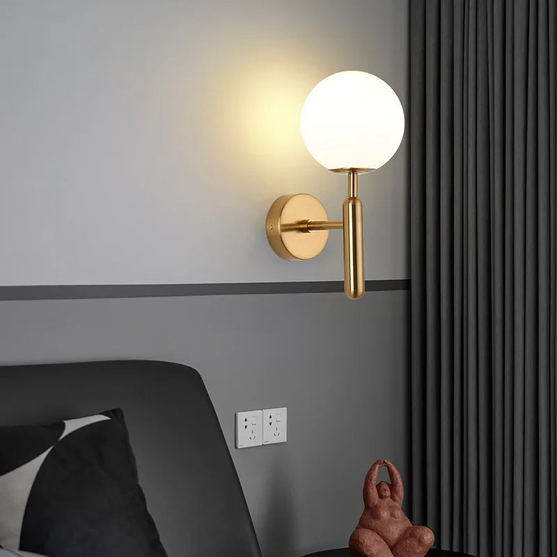 Afralia™ LED Wall Sconce with G9 Bulb for Indoor Lighting in Black Gold