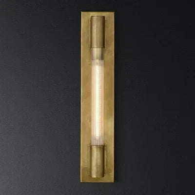Afralia™ Luxury LED Wall Lamp: Copper/Chrome/Black Retro Decor Sconce