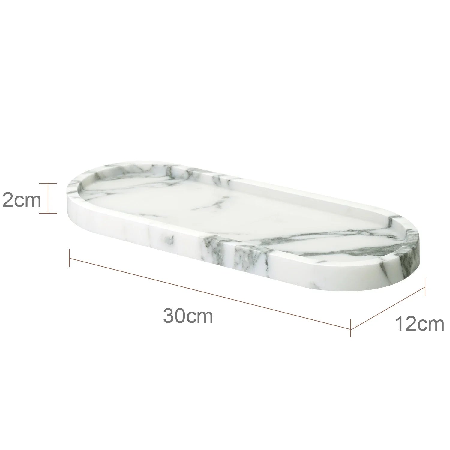 Afralia™ Marble Bathroom Set Soap Dispenser Cotton Swabs Jar Tray Accessories