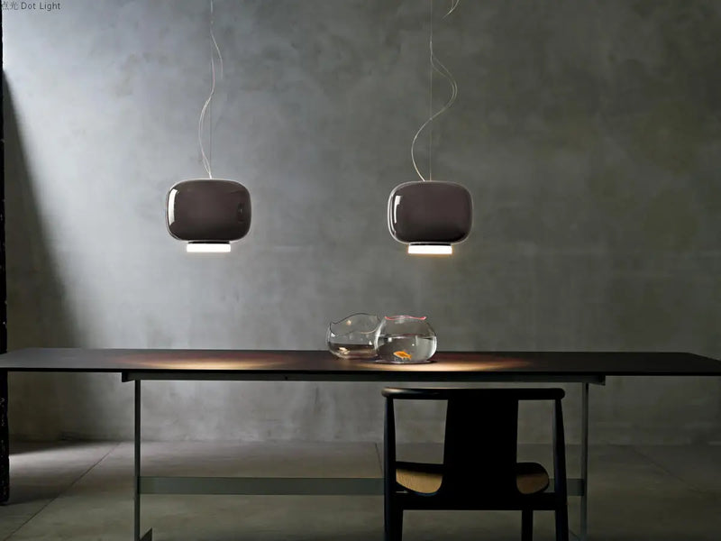 Afralia™ Glass Pendant Light: Simple Nordic Style Dining Room Lamp