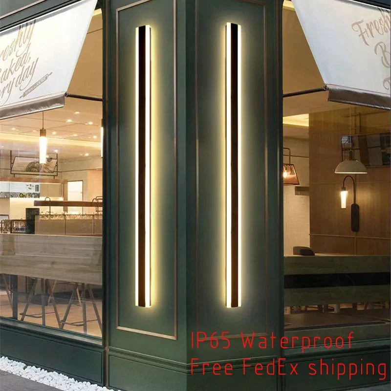 Afralia™ Modern Waterproof Wall Light for Porch Garden Garage Front Door Decoration