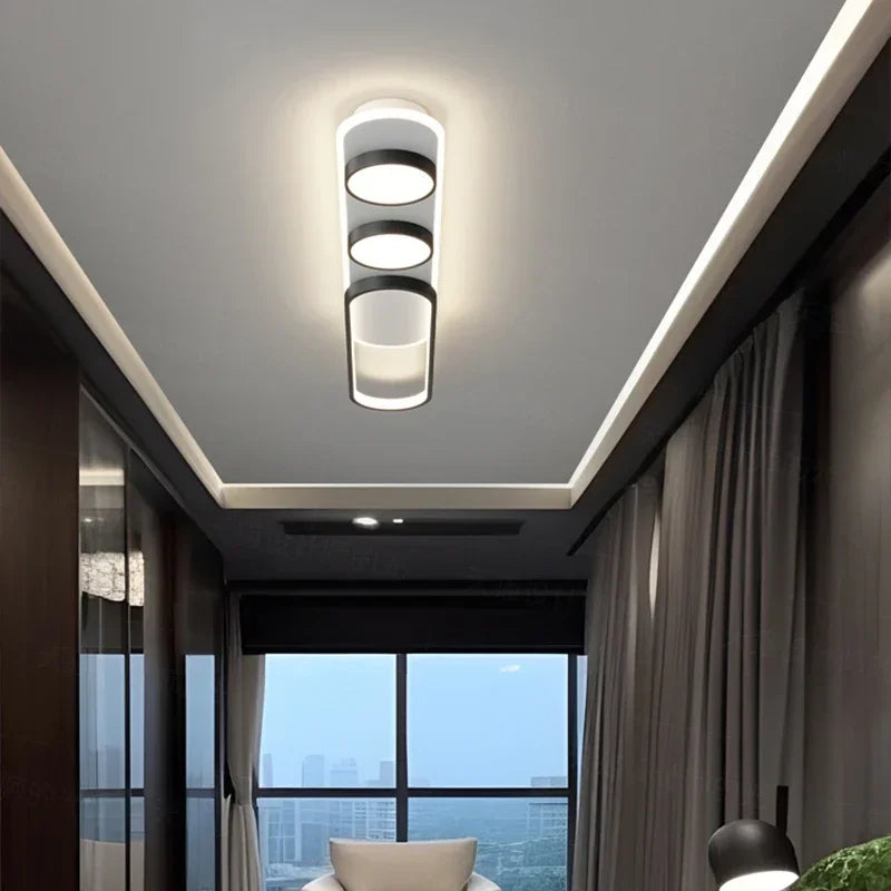 Afralia™ Nordic LED Ceiling Light for Modern Indoor Home Decor