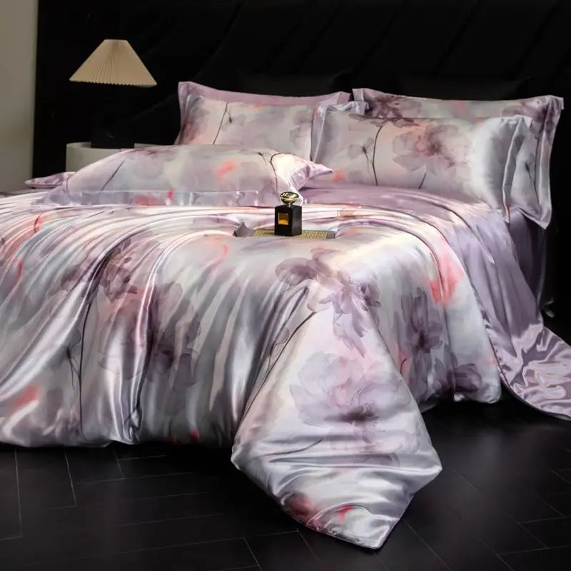 Afralia™ Mulberry Silk Bedding Sets: American Summer Cool and Comfortable Premium Bedsheet Set