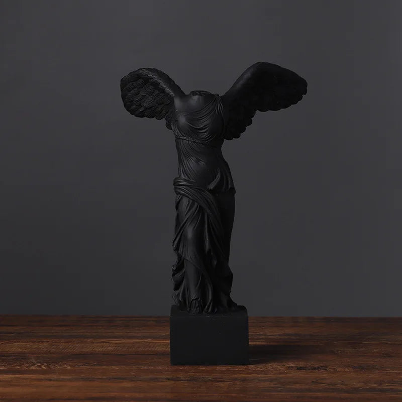 Afralia™ Victoria Goddess Figure Sculpture: Roman Winged Victory Samothrace, Home Decor & Gift Collection
