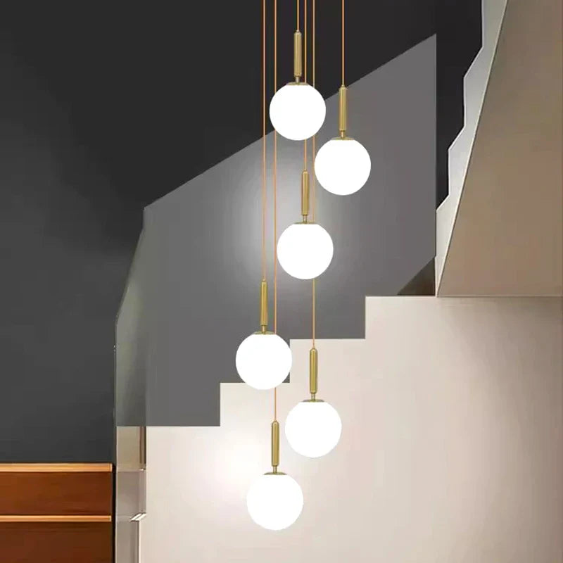 Afralia™ Modern Pendant Chandelier for Living Room Indoor Lighting