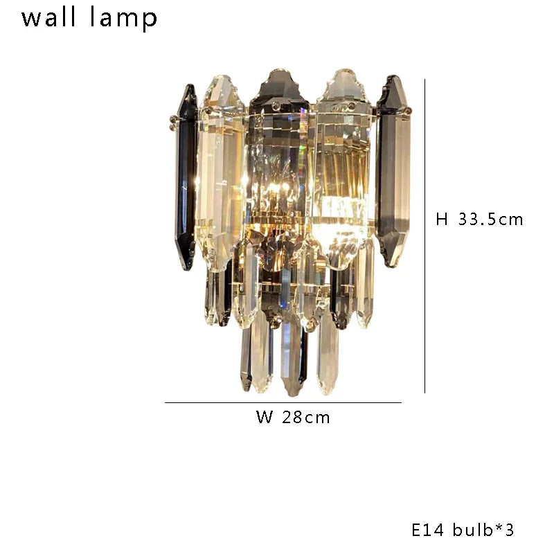Afralia™ Crystal Modern Pendant Light: Luxury Indoor Fixture for Home Decor