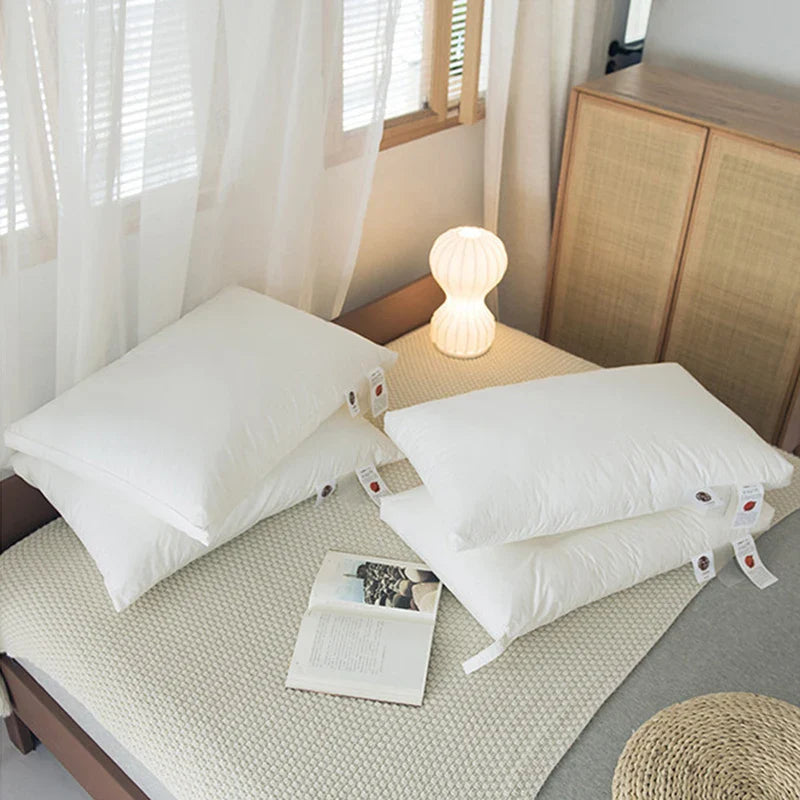 Afralia™ Luxury Down Pillow Core: Soft, Washable, Japanese Style for Five-star Comfort