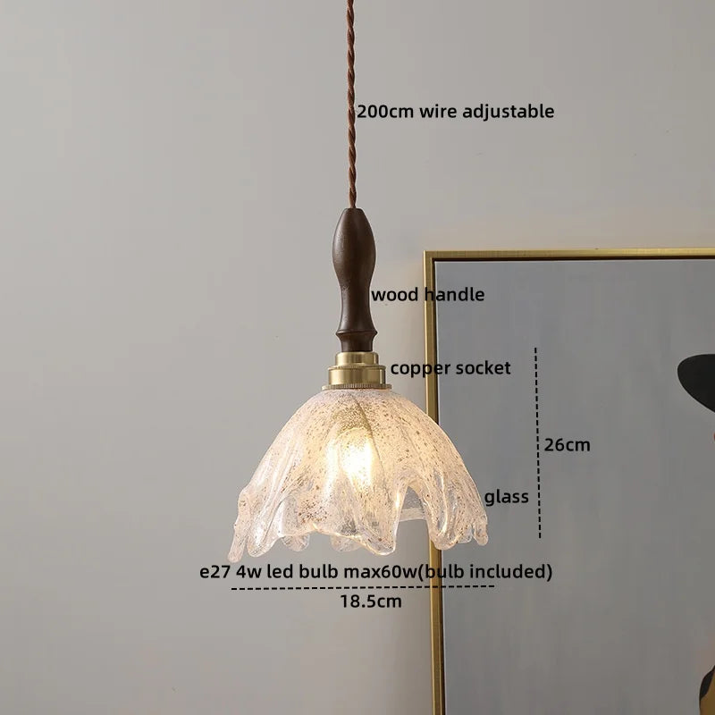 Afralia™ Copper LED Pendant Lamp for Home Decor, Modern Hanging Light Fixture