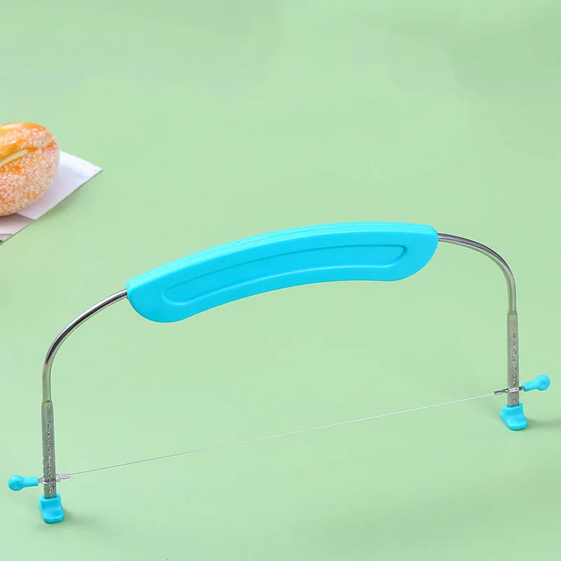 Afralia™ Cake Slicer Dough Divider Baking Tool Stainless Steel Pastry Cutter