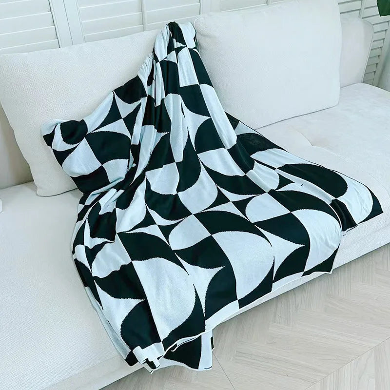 Afralia™ Summer Knit Blanket: Cozy Sofa Cover for Home, Hotel & Office