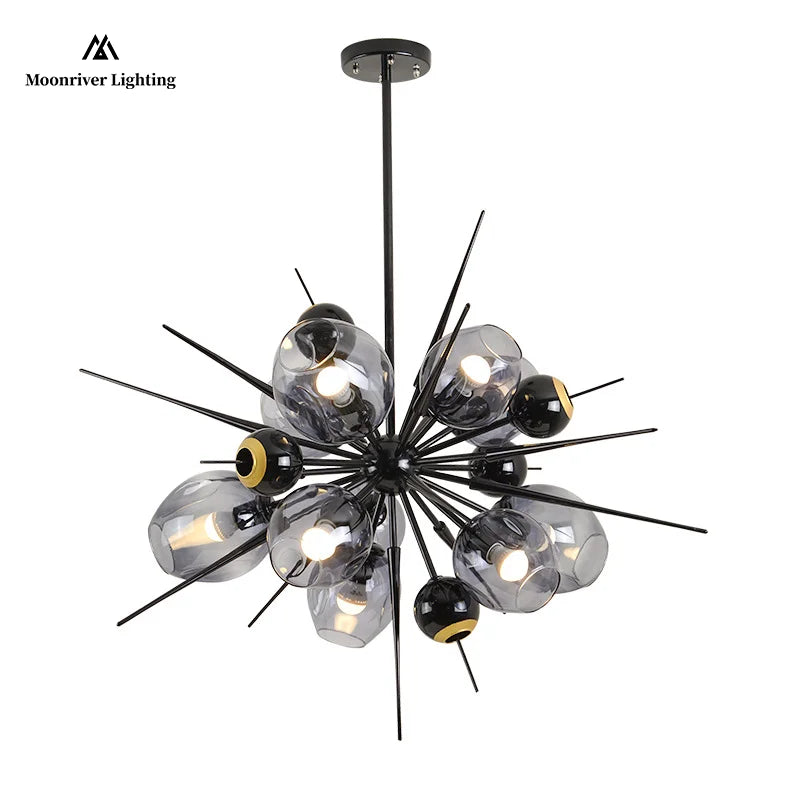Afralia™ Magic Bean Hanging Ceiling Lamp | Special-Shaped Pendant Chandelier for Living Room