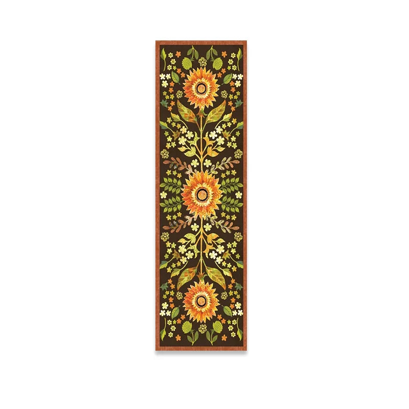 Afralia™ Sunflower Boho Tapestry Wall Hanging - Floral Psychedelic Home Decor Art Print