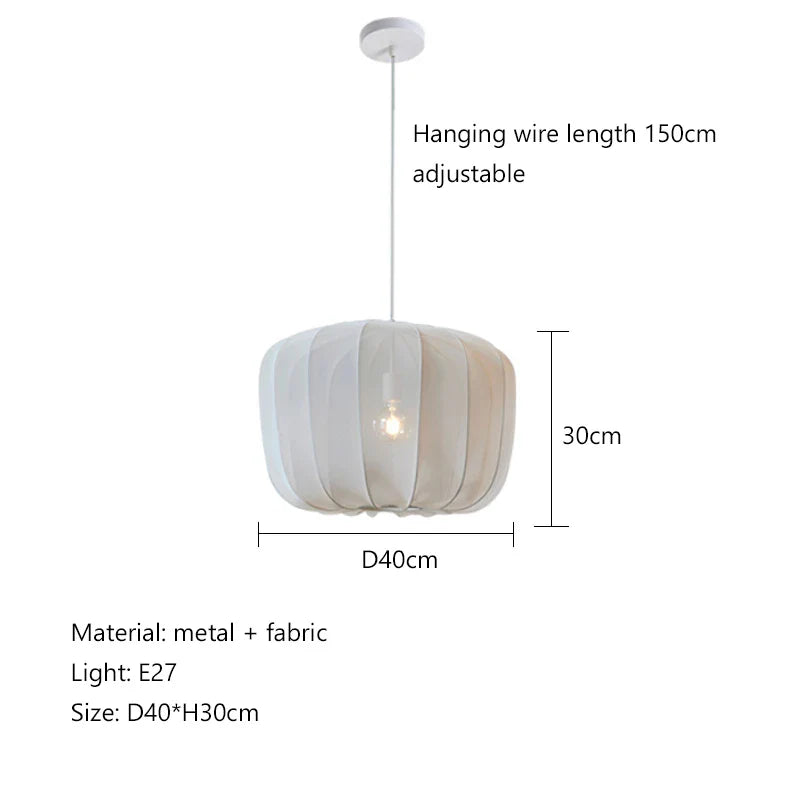 Afralia™ Nordic Minimalist Wabi Sabi Chandelier - LED Pendant Lamp for Home & Restaurant