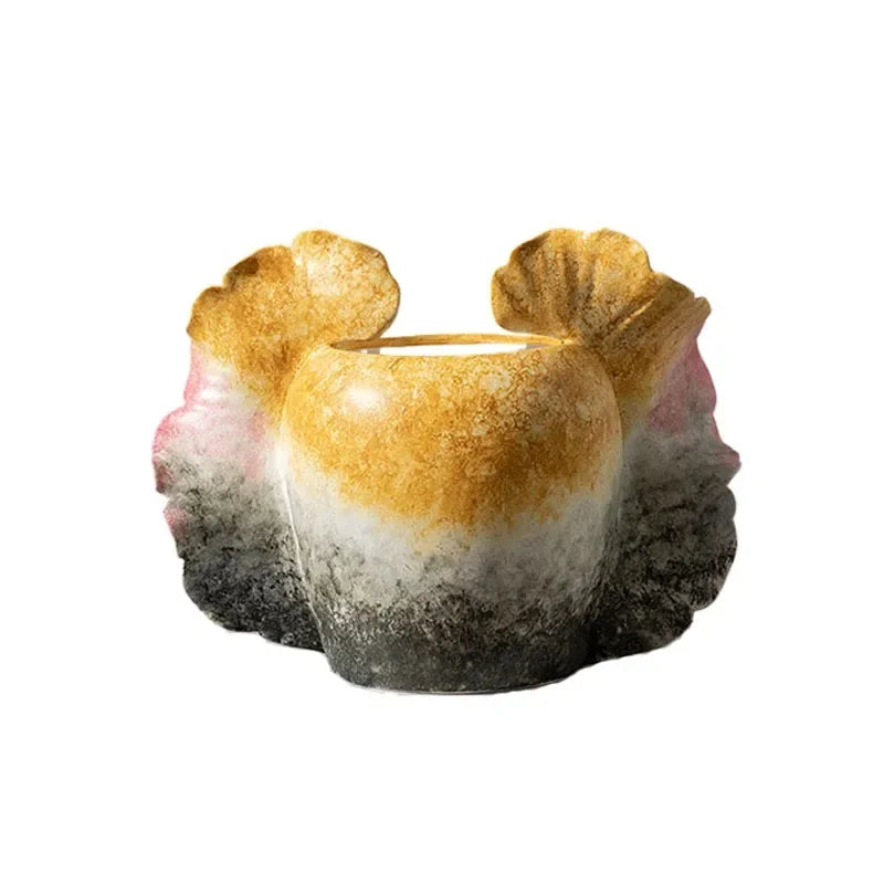 Afralia™ Butterfly Wings Vase: Artificial Flowers Desk Decor for Aesthetic Room Flowers