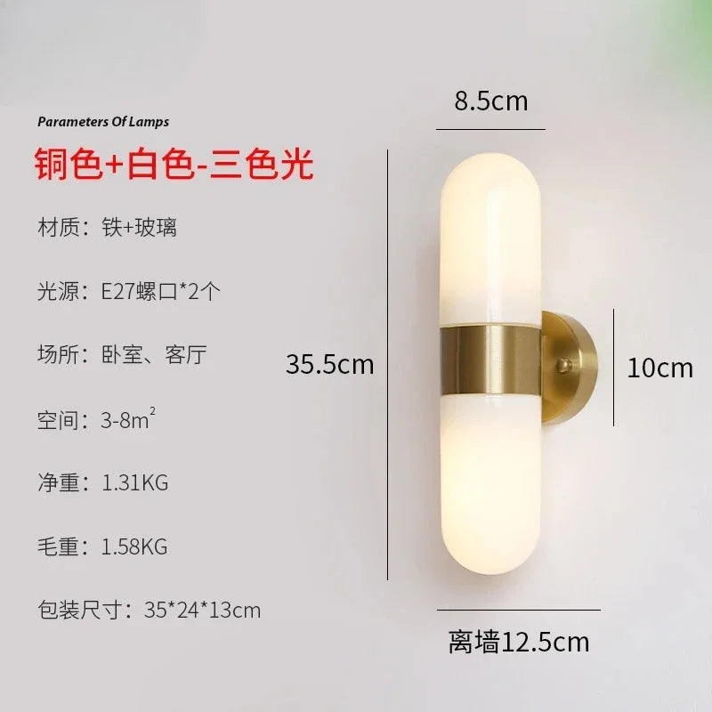 Afralia™ LED Vanity Mirror Light for Bathroom Restroom Bedroom Hallway Corridor