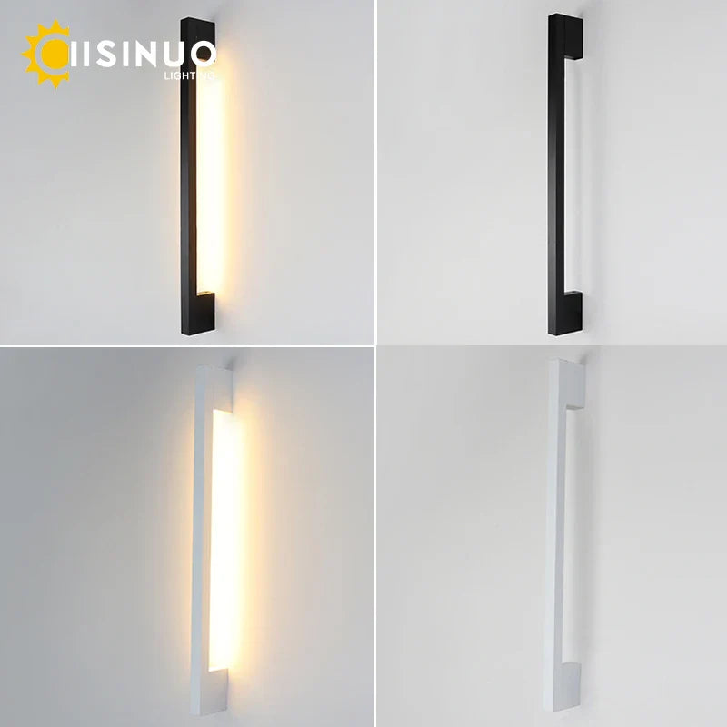Afralia™ LED Long Wall Lamp for Modern Minimalist Interior Lighting