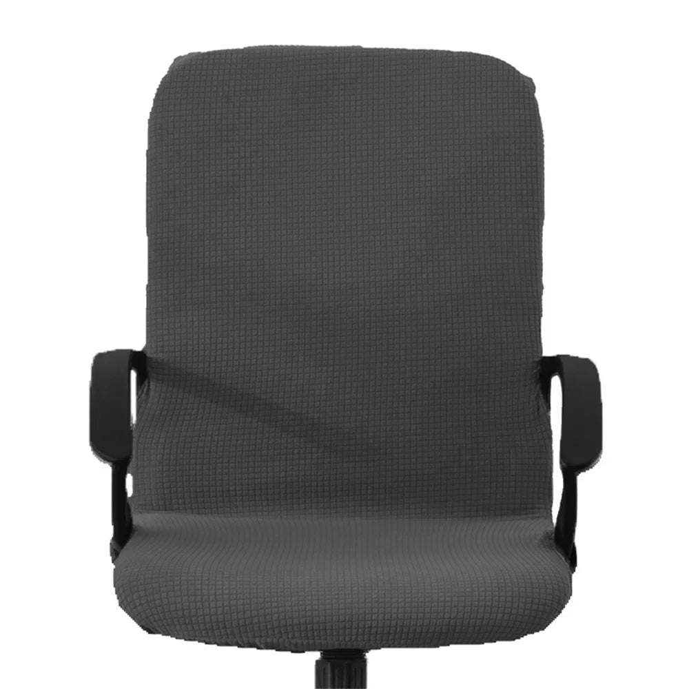 Afralia™ Solid High Armchair Cover Elastic Accent Seat for Home Office