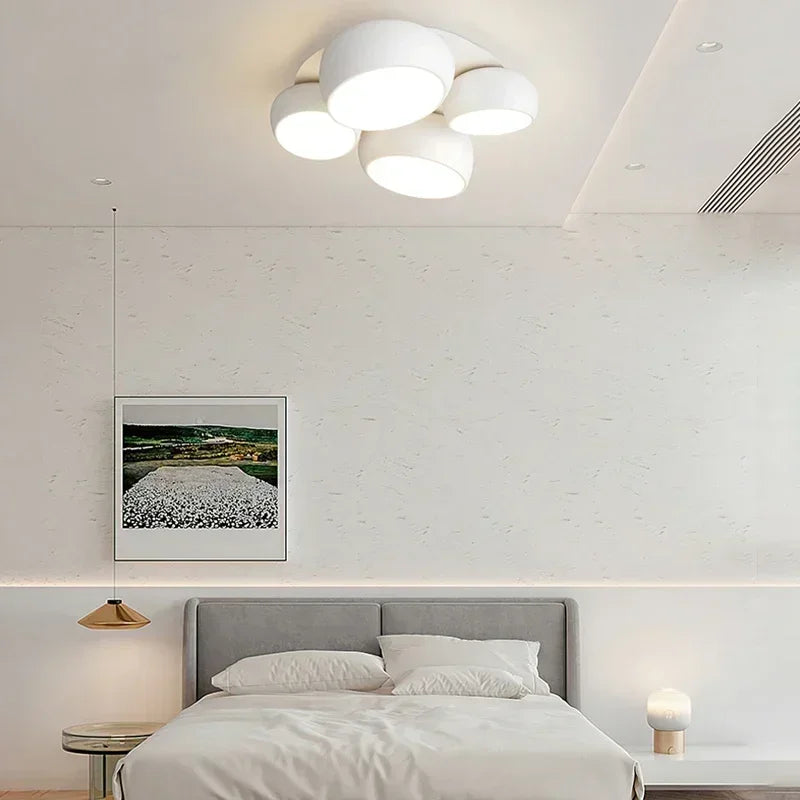 Afralia™ Minimalist LED Ceiling Lamps for Living Dining Bedroom Indoor Lighting Fixtures