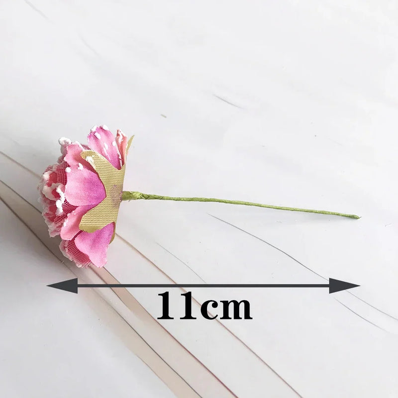 Afralia™ Mini Rose Artificial Flower Bouquets for Wedding Home Decor DIY Gift Crafting